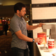 Theater employees are reporting the man knew exactly which refreshments to purchase, as though he had done this many times before.
